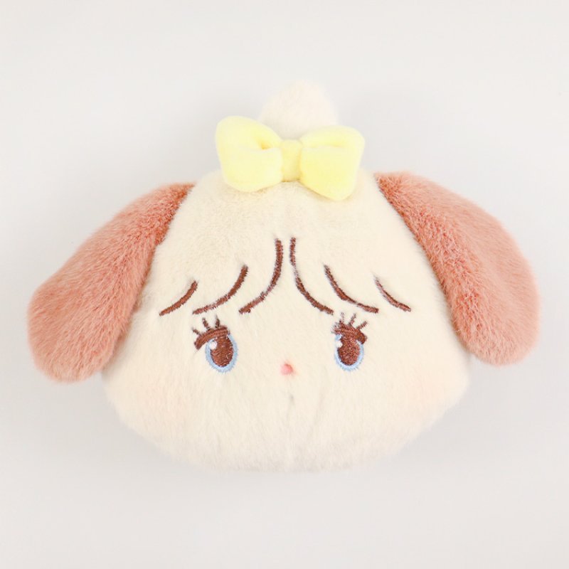 [SOUFFLE] "Mikko Illustrations Fuwafuwa" Face Pouch - Rosey’s Kawaii Shop