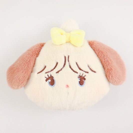 [SOUFFLE] "Mikko Illustrations Fuwafuwa" Face Pouch - Rosey’s Kawaii Shop
