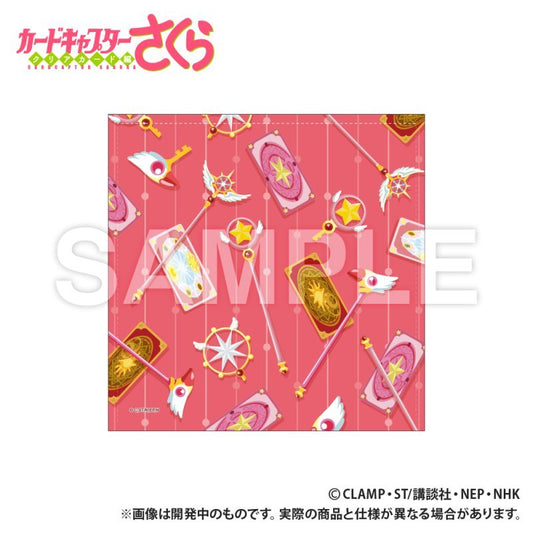 [STAFF & CARD] "Cardcaptor Sakura: Clear Card Arc" Hand Towel - Rosey’s Kawaii Shop
