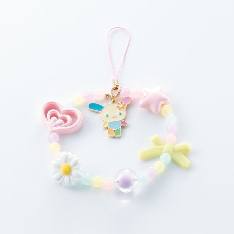 [STANDING] "Usahana" Beaded Strap Charm - Rosey’s Kawaii Shop