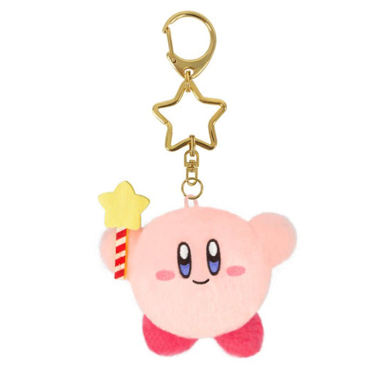 [STAR ROD KIRBY] "Kirby Mini Mofu" Plush Keychain - Rosey’s Kawaii Shop