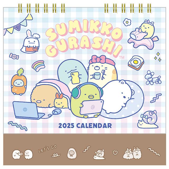 "Sumikko Gurashi 2025 Desk Calendar" [CD39501] Rosey’s Kawaii Shop