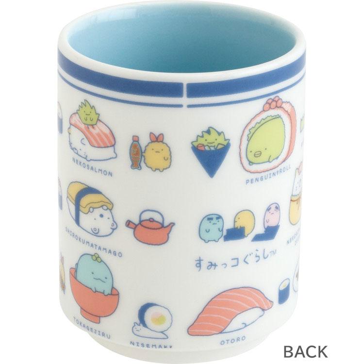 [SUMIKKO GURASHI / BLUE] "San - x Characters Sushi Anytime" Teacup - Rosey’s Kawaii Shop