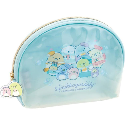 "Sumikko Gurashi Penguin Lagoon" Round Pouch - Rosey’s Kawaii Shop