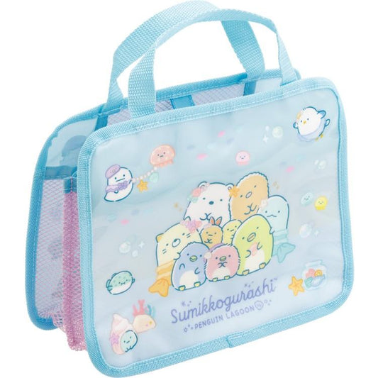 "Sumikko Gurashi Penguin Lagoon" Vinyl Bag - Rosey’s Kawaii Shop