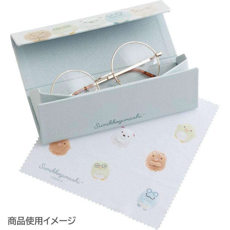 [SUMIKKO GURASHI] "San - x Characters Nui Plush" Folding Glasses Case - Rosey’s Kawaii Shop