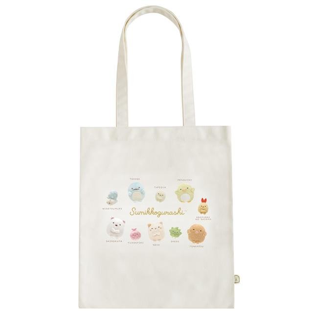 [SUMIKKO GURASHI] "San - x Characters Nui Plush" Tote Bag - Rosey’s Kawaii Shop