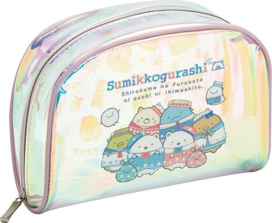 Sumikko Gurashi "Shirokuma's Hometown" Shell Pouch - Rosey’s Kawaii Shop