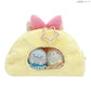 "Sumikko Gurashi: Yumemiru Shippos" WINDOW Plush Pouch - Rosey’s Kawaii Shop