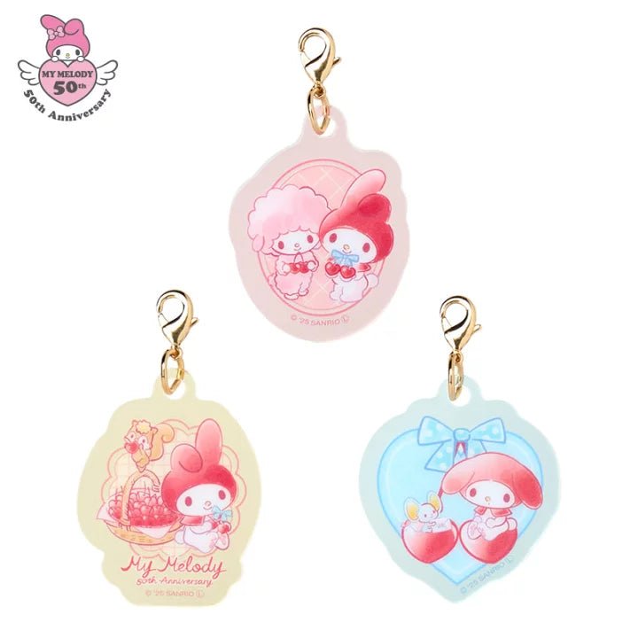 [SWEETS] "My Melody 50th Anniversary" Sankoichi Charm Set - Rosey’s Kawaii Shop