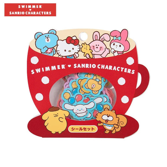 "SWIMMER x Sanrio 2nd Edition" Sticker Flakes - Rosey’s Kawaii Shop