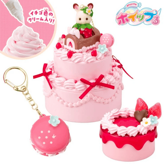 "Sylvanian Families Strawberry Anniversary Sweets Kit" - Rosey’s Kawaii Shop