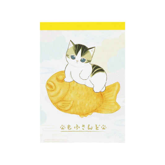 [TAIYAKI] "Mofusand Japanese Snacks" Mini Memo - Rosey’s Kawaii Shop