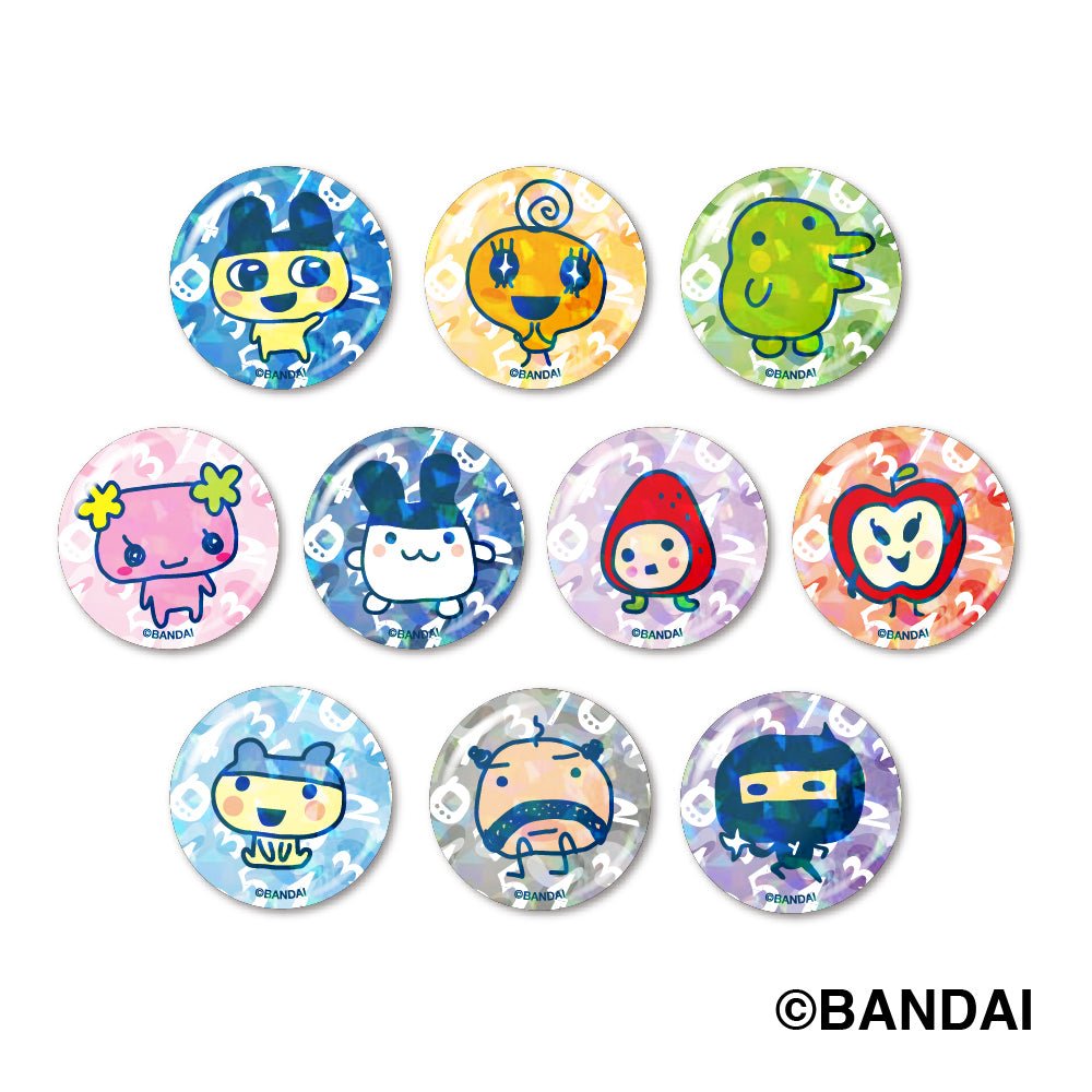 "Tamagotchi Holographic Badge" Blind Bag - Rosey’s Kawaii Shop