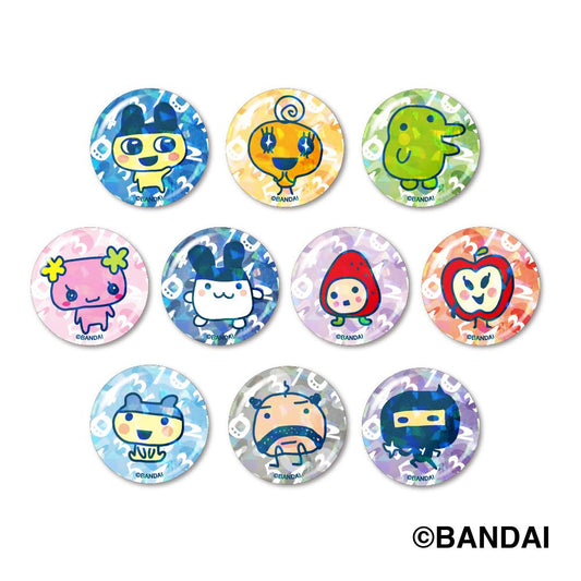 "Tamagotchi Holographic Badge" Blind Bag - Rosey’s Kawaii Shop