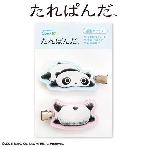 "Tarepanda x THANKYOUMART" Hair Clips - Rosey’s Kawaii Shop