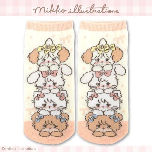 "Thank You Mart x Mikko Illustrations" Ankle Socks - Rosey’s Kawaii Shop