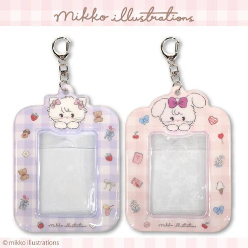 "Thank You Mart x Mikko Illustrations" Card Holder Keychain - Rosey’s Kawaii Shop