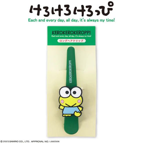 "Thankyoumart x Keroppi" Long Hair Clip - Rosey’s Kawaii Shop