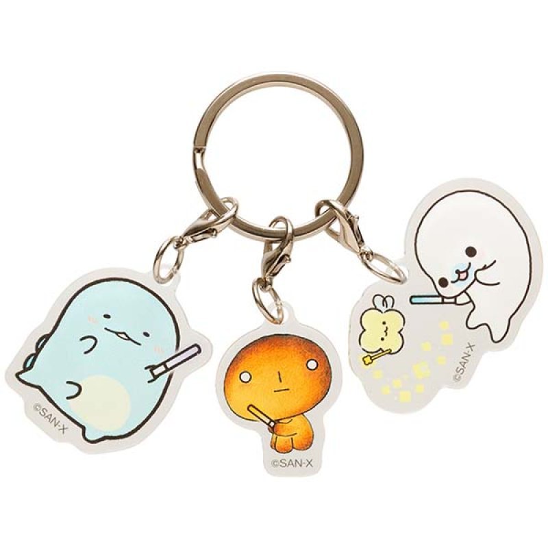 [TOKAGE / KOGEPAN / MAMEGOMA] LIMITED "SAN - X Characters Party" Acrylic Keychain - Rosey’s Kawaii Shop