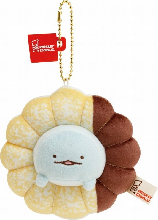 [Tokage] "Mister Donut x Sumikko Gurashi" Plush Keychain - Rosey’s Kawaii Shop