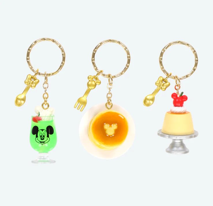"Tokyo Disney Resort" Food Keychain - Rosey’s Kawaii Shop