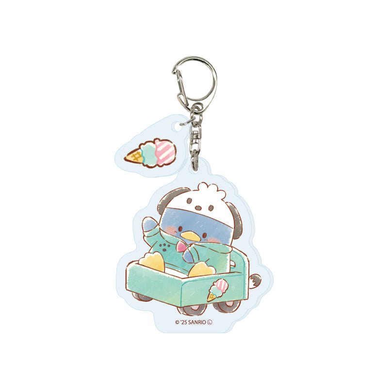 [TUXEDO SAM] "Pochacco Birthday x HAPIDANBUI" Keychain - Rosey’s Kawaii Shop