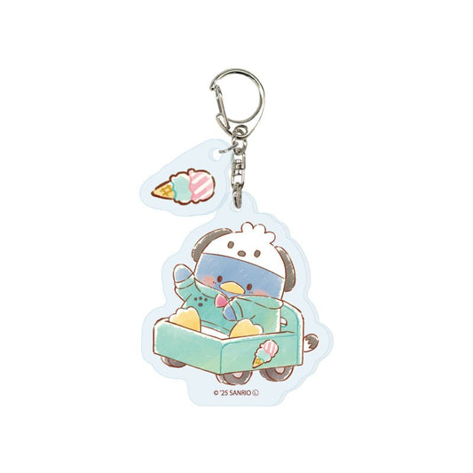 [TUXEDO SAM] "Pochacco Birthday x HAPIDANBUI" Keychain - Rosey’s Kawaii Shop