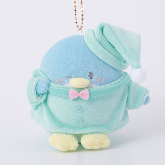 [TUXEDOSAM] "Sanrio Pajama Party Munyugurumi" Plush Keychain - Rosey’s Kawaii Shop