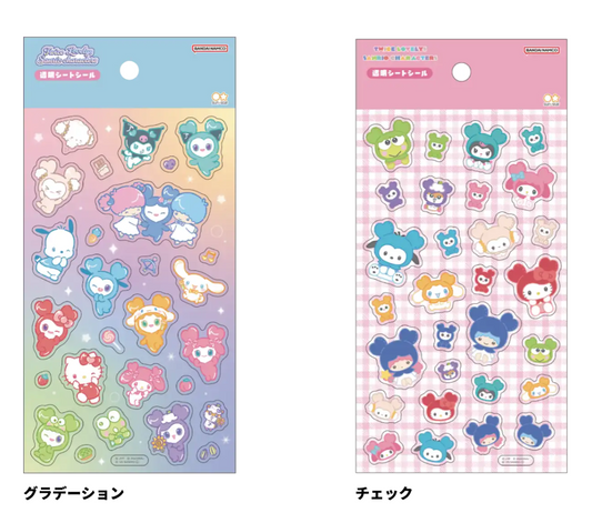 "TWICE LOVELYS x Sanrio" Sticker Sheet
