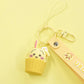 [USAGI] "Chiikawa Cupcake" Hand Strap with Mascot - Rosey’s Kawaii Shop