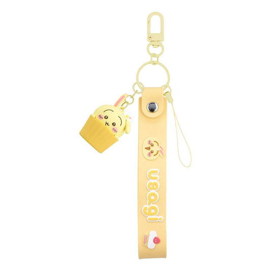 [USAGI] "Chiikawa Cupcake" Hand Strap with Mascot - Rosey’s Kawaii Shop