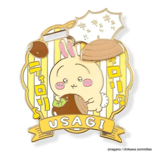 [USAGI] "Chiikawa Large Swivel Pin" Badge - Rosey’s Kawaii Shop
