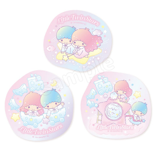[VER B] "Little Twin Stars Sparkling" Sticker Set - Rosey’s Kawaii Shop