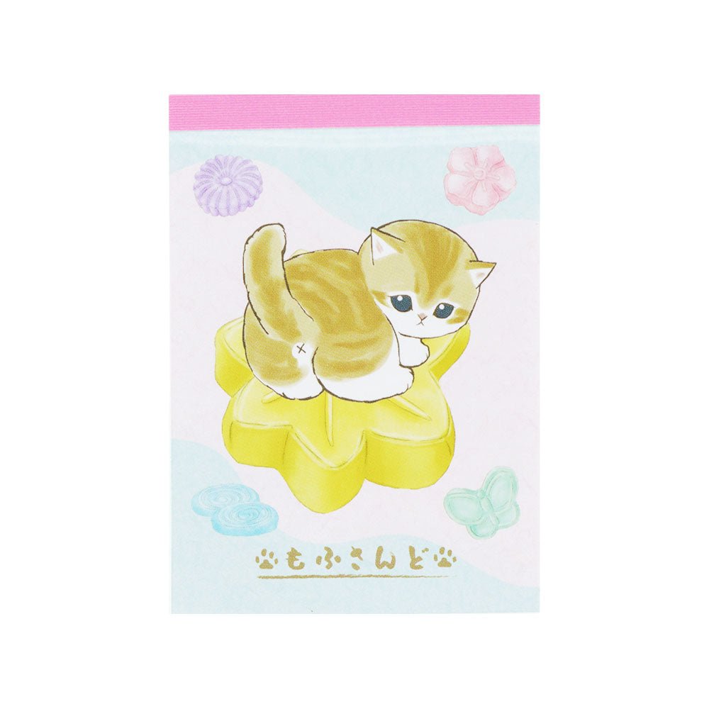 [WASANBON LEAF] "Mofusand Japanese Snacks" Mini Memo - Rosey’s Kawaii Shop