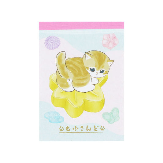 [WASANBON LEAF] "Mofusand Japanese Snacks" Mini Memo - Rosey’s Kawaii Shop