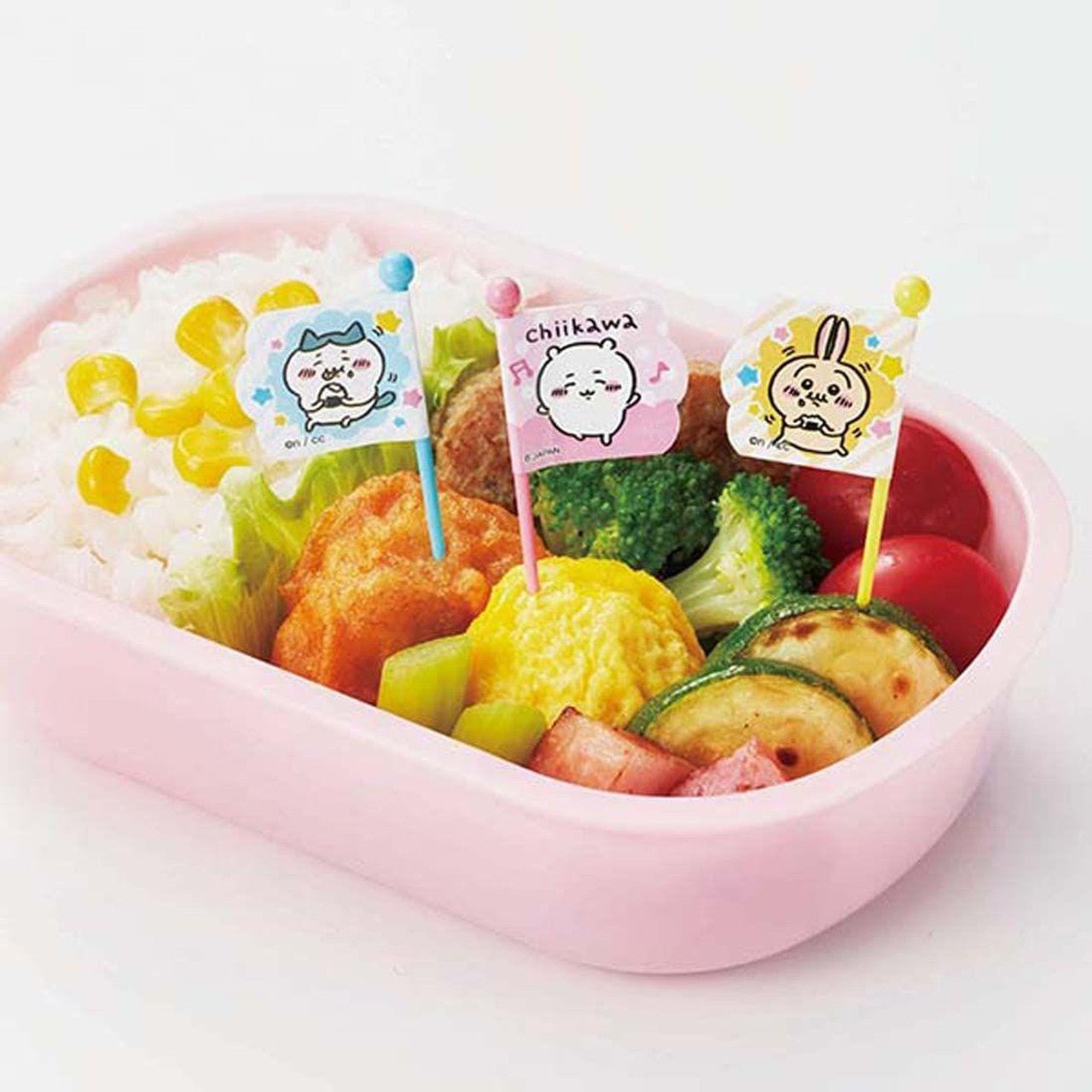 [WHITE] "Chiikawa" Food Picks - Rosey’s Kawaii Shop