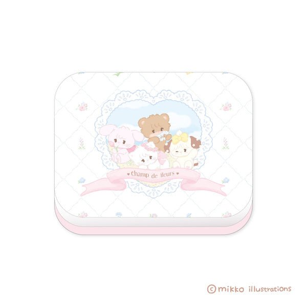 [WHITE] "Mikko Illustrations" Accessory Case - Rosey’s Kawaii Shop