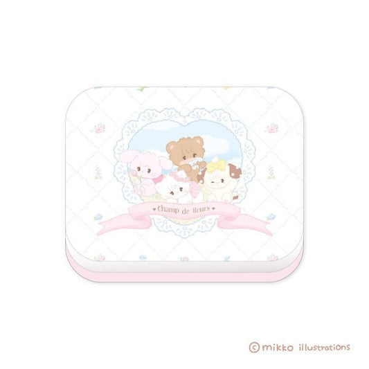 [WHITE] "Mikko Illustrations" Accessory Case - Rosey’s Kawaii Shop