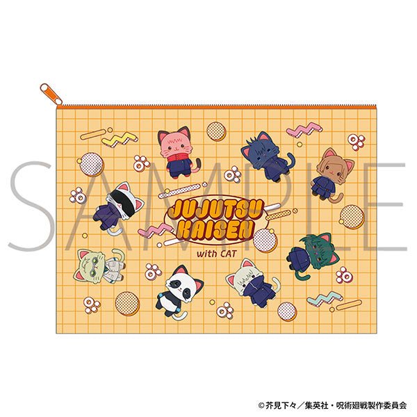 "WithCAT Jujutsu Kaisen 2nd Season" Clear Pouch - Rosey’s Kawaii Shop
