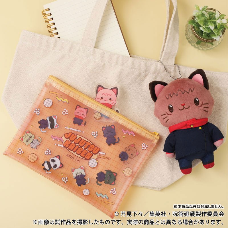 "WithCAT Jujutsu Kaisen 2nd Season" Clear Pouch - Rosey’s Kawaii Shop