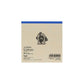 [BLUE] "Hangyodon" Square Memo