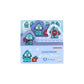 [BLUE] "Hangyodon" Block Sticky Notes