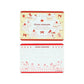 [STRAWBERRY] "Sanrio Characters Strawberry & Cherry Cake" Mini Letter Set