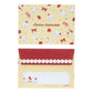 [STRAWBERRY] "Sanrio Characters Strawberry & Cherry Cake" Mini Letter Set