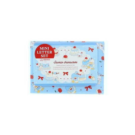 [BLUE CHERRY] "Sanrio Characters Strawberry & Cherry Cake" Mini Letter Set