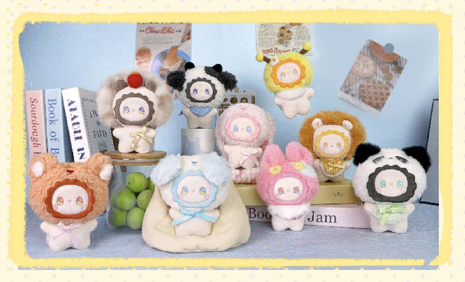 "Yanchuang Emma Fuzzy Family Squishy Trading Plush" Blind Box - Rosey’s Kawaii Shop