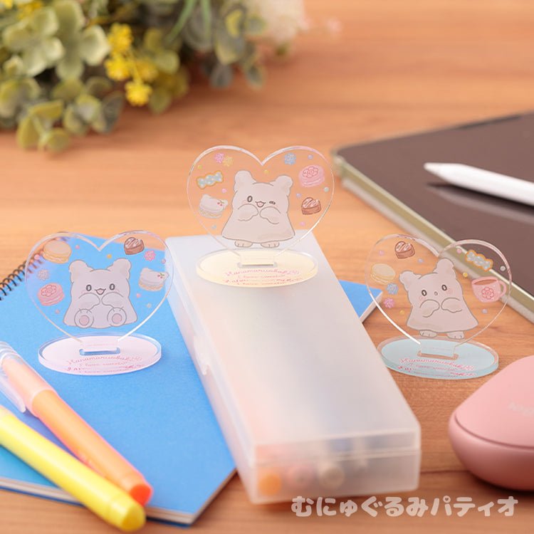 [YELLOW] "Hanamaruobake I Love Sweets" Acrylic Stand - Rosey’s Kawaii Shop