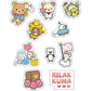 [YELLOW] "Rilakkuma Gaming Series" Sticker Flakes - Rosey’s Kawaii Shop