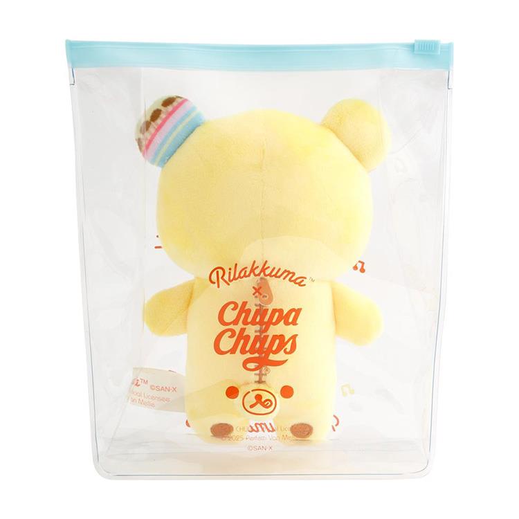 [YELLOW] "Rilakkuma x Chupa Chups" Plush In Bag - Rosey’s Kawaii Shop